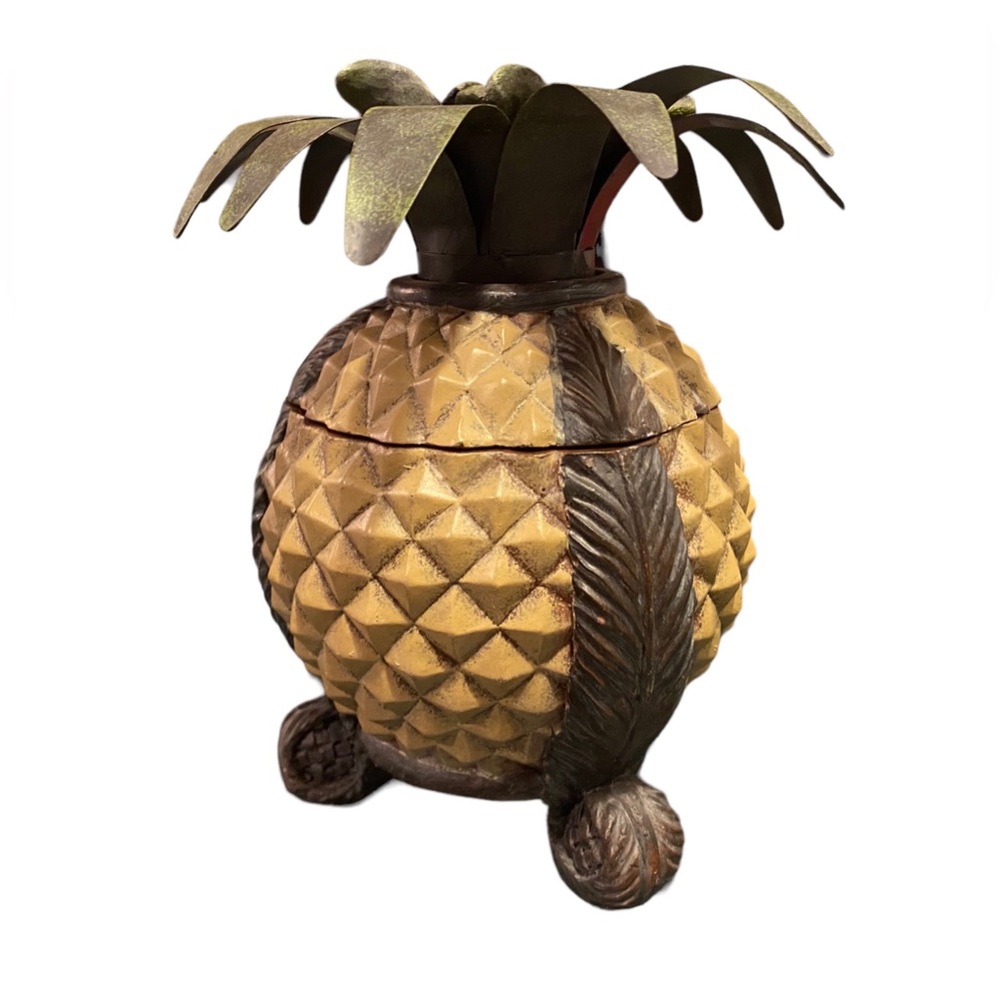 Vintage Pineapple Trinket Box